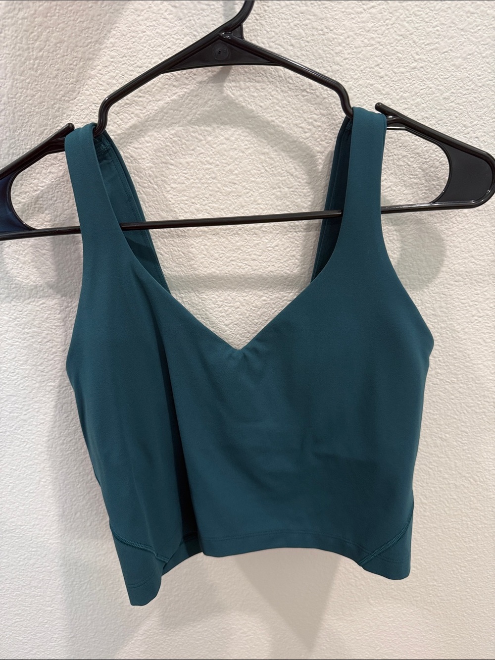 Green Lululemon Cropped Align Tank